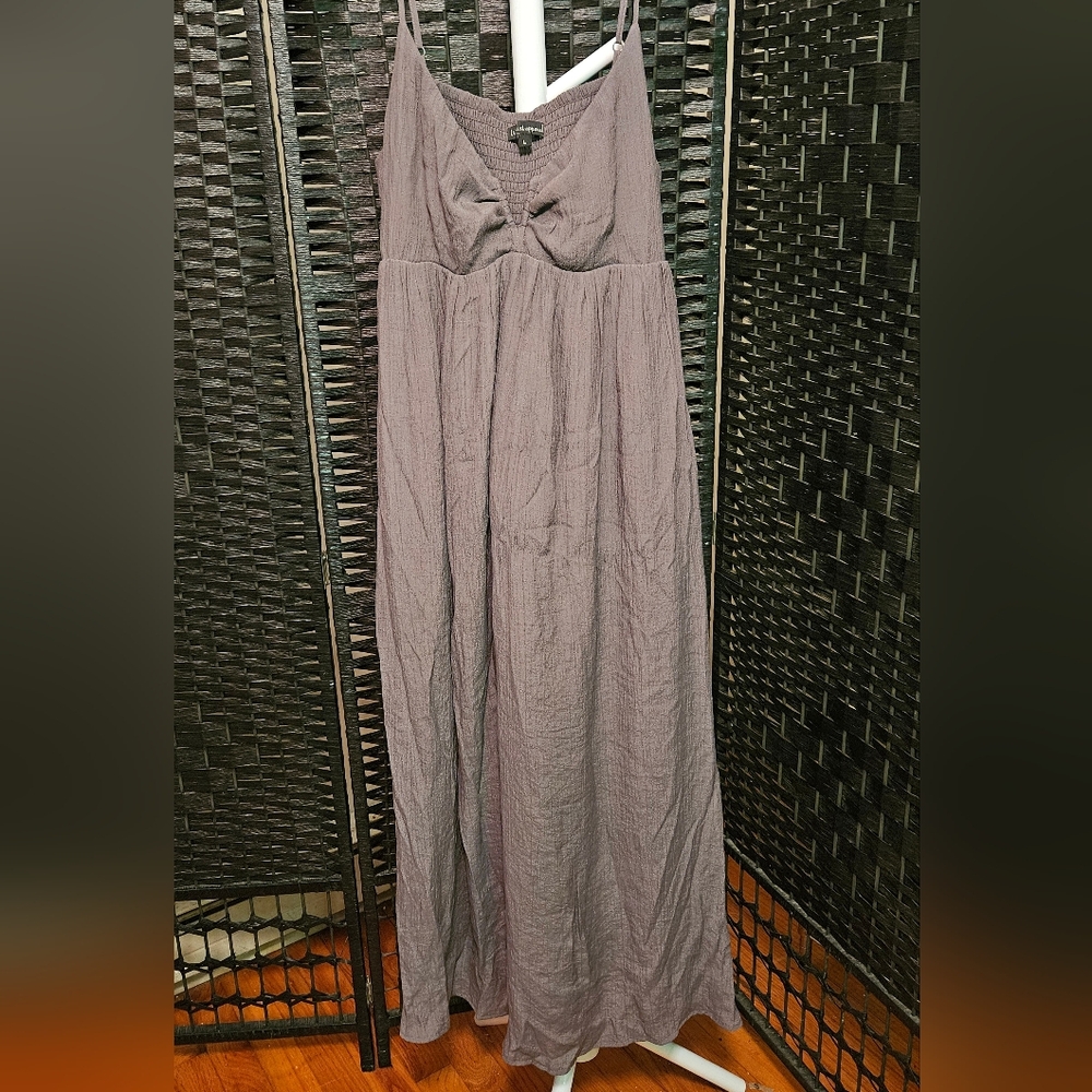 Wishlist Apparel Gray Maxi Dress